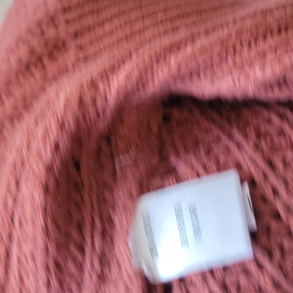 Moral Fiber Boho Cardigan Size Medium Rose - Picture 6 of 7